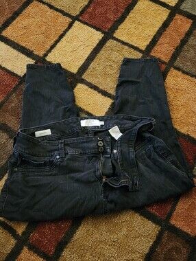 Torrid Black Stretch Denim Jean Jeggings 24 XS Extra Short
